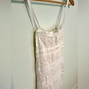 Free People Crochet Slip Dress